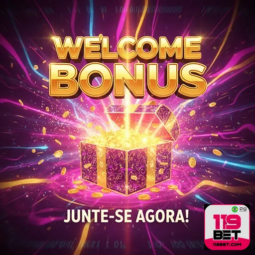 Imagem promovendo bônus no 119bet, destaque para o site 119bet com oferta especial de bônus
